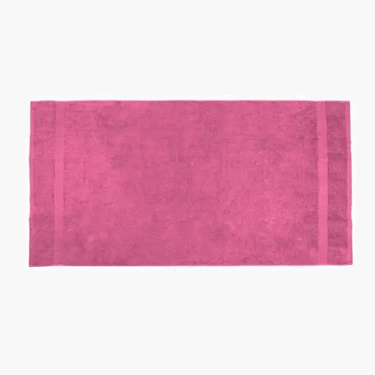 King Size Dobby Hem Terry Beach Towel, 35" x 65" — view 4