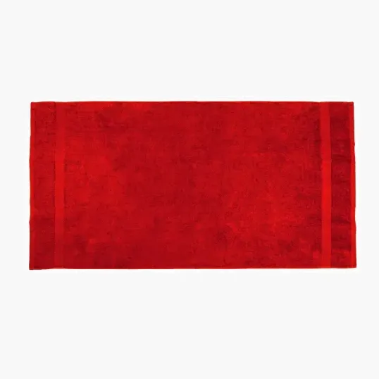 King Size Dobby Hem Terry Beach Towel, 35" x 65" — view 10