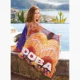 Microfiber Velour Beach Towel, 30" x 60" — view 2
