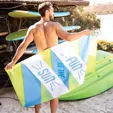 Traveler's Microfiber Terry Beach Towel, 28" x 56" — view 2