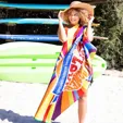 Heavyweight Subli-Plush Velour Beach Towel, 30" x 60" — view 3
