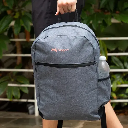 Campus Recycled PET Backpack with 15" Laptop Sleeve