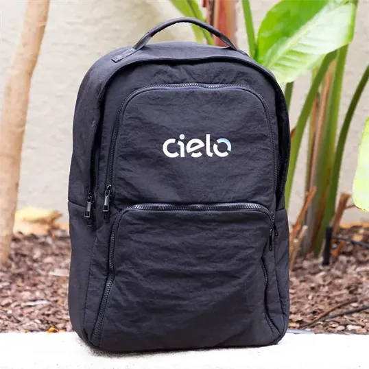 Essential Recycled Nylon Backpack, 20 Liters — view 2