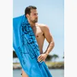 Velour Beach Towel, 28" x 58" — view 2