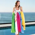 Premium Velour Beach Towels, 30 x 60 Inches