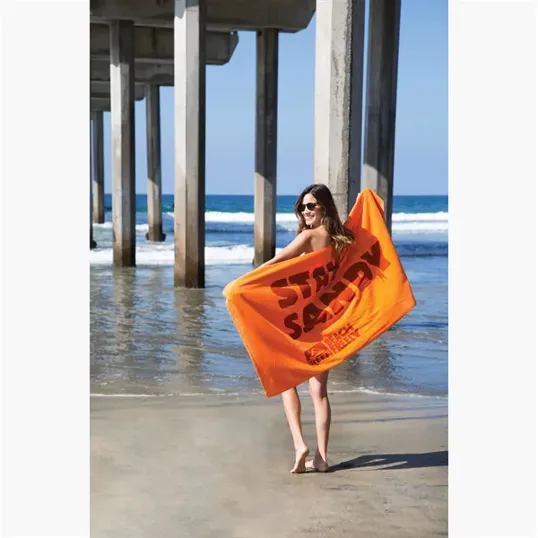 Premium Velour Beach Towels, 30 x 60 Inches — view 15