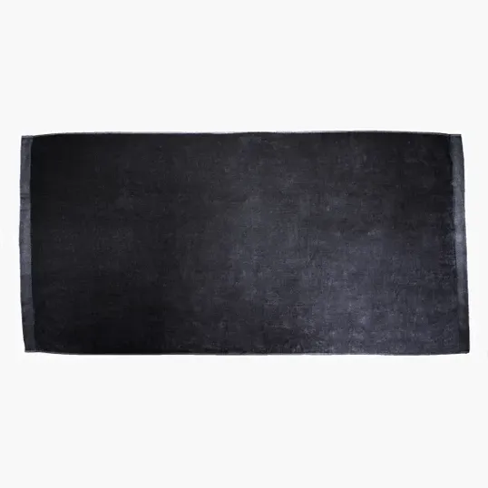 King Size Dobby Hem Velour Beach Towel — view 3