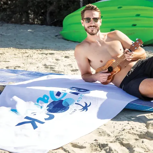 Presidential Plush Velour Beach Towel, 40" x 70"