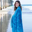 Presidential Plush Velour Beach Towel, 40" x 70" — view 4