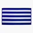 Cabana Striped Terry Velour Beach Towel, 35" x 60" — view 3