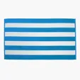 Cabana Striped Terry Velour Beach Towel, 35" x 60" — view 7