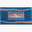Custom Jacquard Terry Velour Beach Towels — view 2