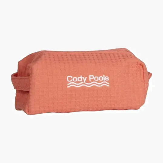 Travel Sized Waffle Cosmetic Bag