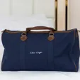 Touring Luxe Recycled Canvas Duffel Bag — view 2