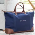 Touring Luxe Weekender Bag, Recycled Canvas — view 2