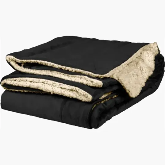 Micro Mink Sherpa Throw, 50" x 60" — view 2