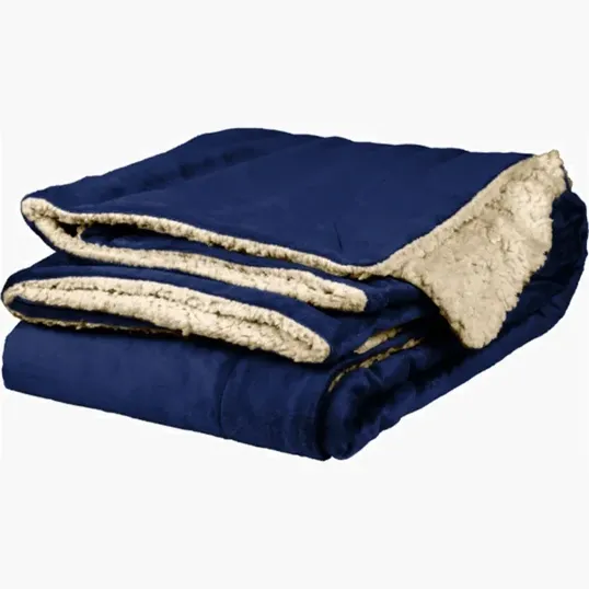 Micro Mink Sherpa Throw, 50" x 60" — view 5