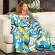 Oversized Textured Quilted Blanket — view 2