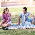 Water Repellent Microfiber Picnic Blanket — view 4