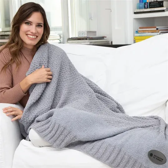 Newport Crochet Knit Blanket, 50" x 60"
