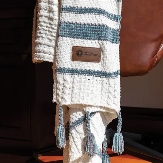 Versailles Fringed Chenille Throw