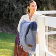 Recycled Cotton Bohemian Blanket, 50" x 60"