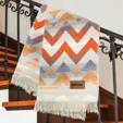 Oversized Cotton Santa Fe Blanket — view 2