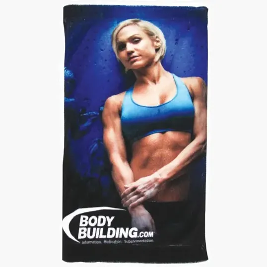 Microfiber Velour Sports Towel, 11" x 18"