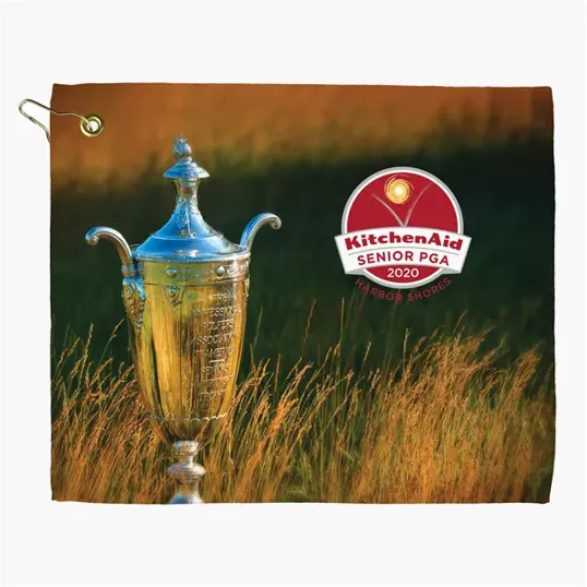Subli-Plush Velour Golf Towel, 15" x 18"