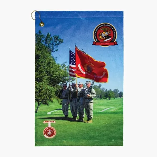 Traveler's Microfiber Terry Golf Towel, 18" x 11"