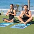 Sublimated Yoga Mat Towel, 24" x 68"