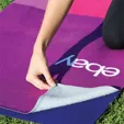 Sublimated Yoga Mat Towel, 24" x 68" — view 3
