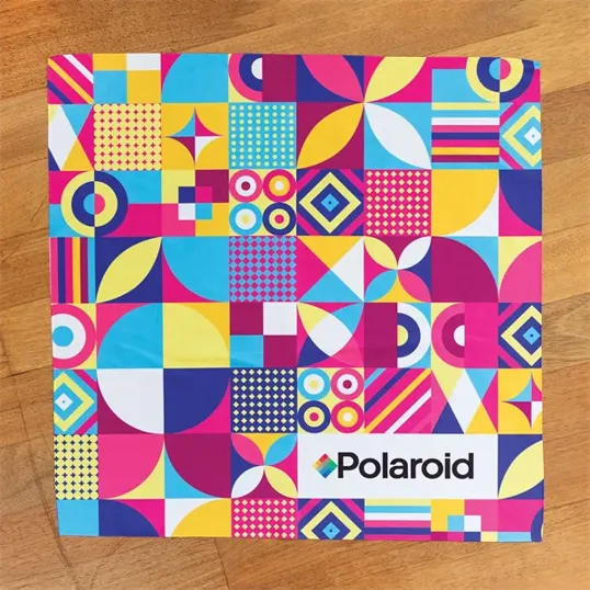 Sublimated Polyester Bandana, 22" x 22"