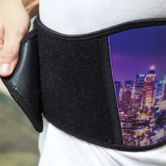 Sublimated Fitness Belt, 47" x 7" Neoprene — view 2