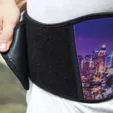 Sublimated Fitness Belt, 47" x 7" Neoprene — view 2