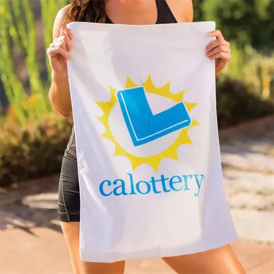 Premium Velour Hand and Sports Towel, 16" x 26"