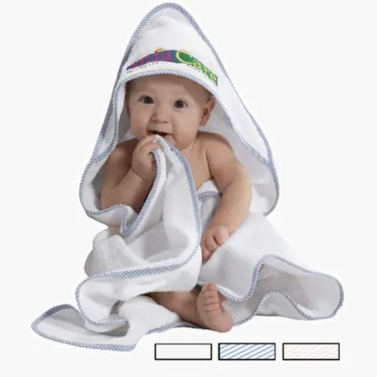 Hooded Baby Towel, 34" x 34" — view 2