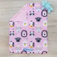 Kids Sherpa Luxe Blanket, 30" x 40"