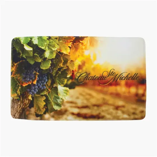 Sublimated Memory Foam Floor Mat, 18" x 27"