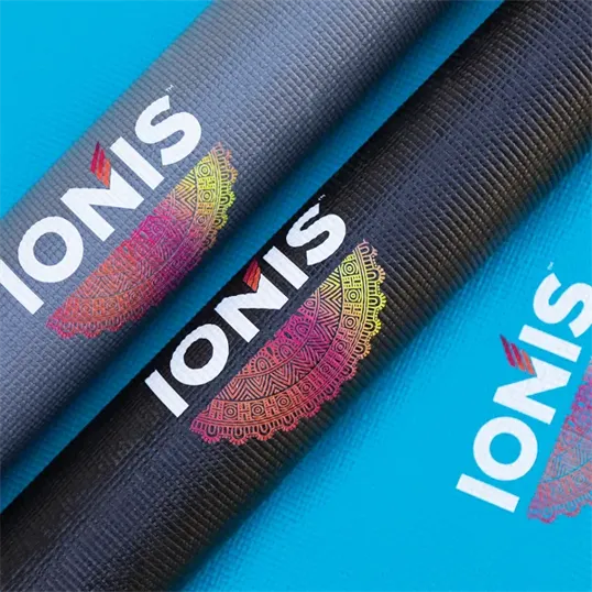 Lightweight Yoga Mat, 24 x 68 Inch, 3mm PVC — view 4
