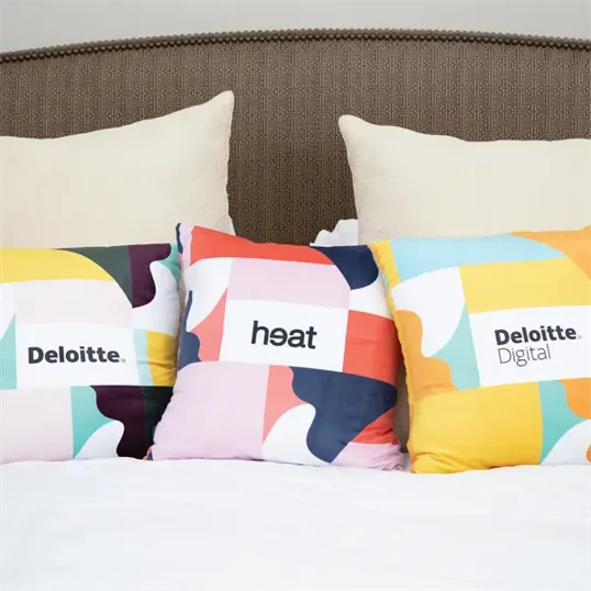 Plus Throw Pillow, 18" x 18" Polyester — view 2