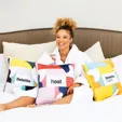 Plus Throw Pillow, 18" x 18" Polyester