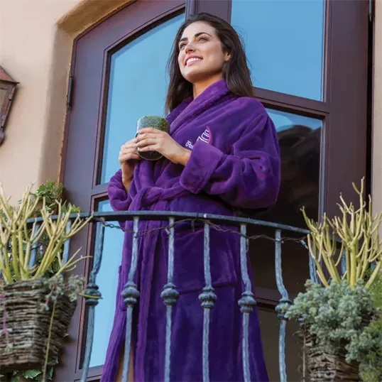 Tahoe Microfleece Shawl Collar Robe