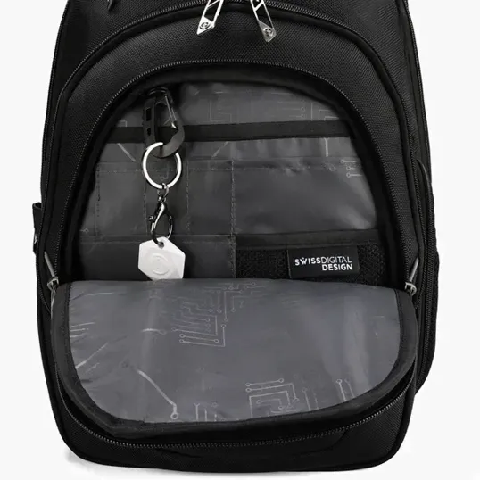 Swissdigital Design® Re-Charge Backpack, 39L Laptop Backpack — view 4