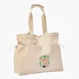 Essential Side Cinch Tote Bag, Recycled Nylon — view 3