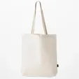 Deluxe Canvas Tote Bag with Striped Handles — view 4