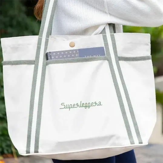 The Signature Canvas Tote Bag, 23 Liter Recycled Cotton Tote — view 3