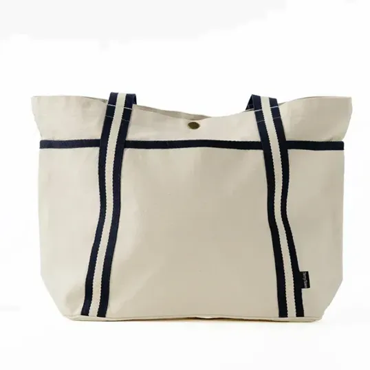 The Signature Canvas Tote Bag, 23 Liter Recycled Cotton Tote — view 5