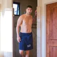 Men's Terry Velour Spa Wrap — view 2