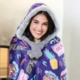 Sublimated Hooded Blanket, 50" x 60"